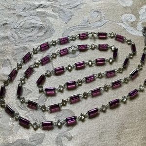 1920's flapper look station necklace